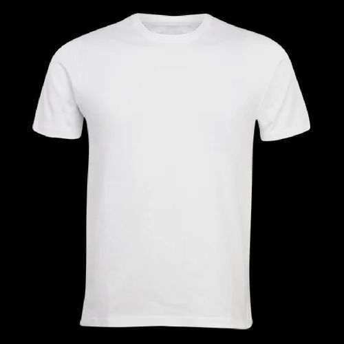 White Polyester T Shirt - Color: Different Available