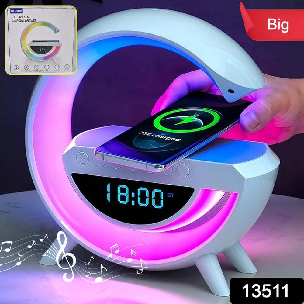 G Lamp Speaker - 3-in-1 Bluetooth Speaker With Fast Wireless Chargig