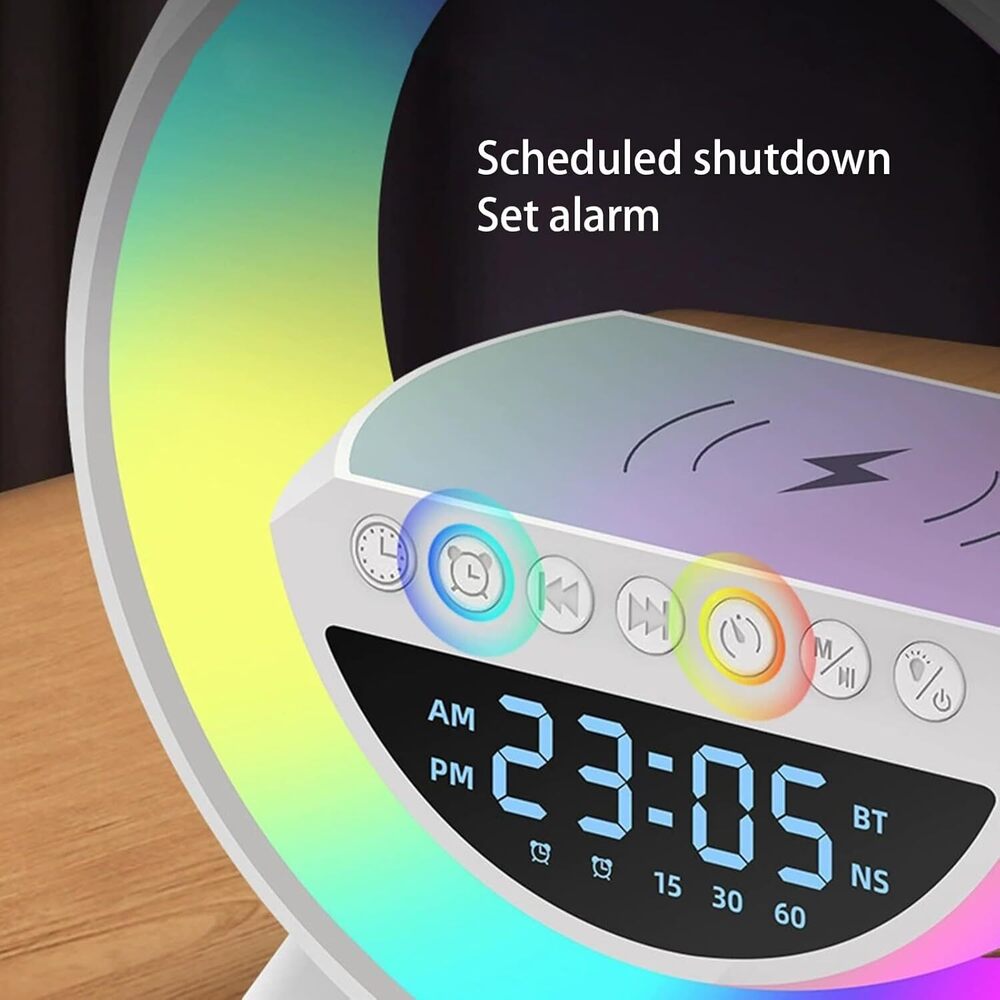 G Lamp Speaker - 3-in-1 Bluetooth Speaker With Fast Wireless Chargig