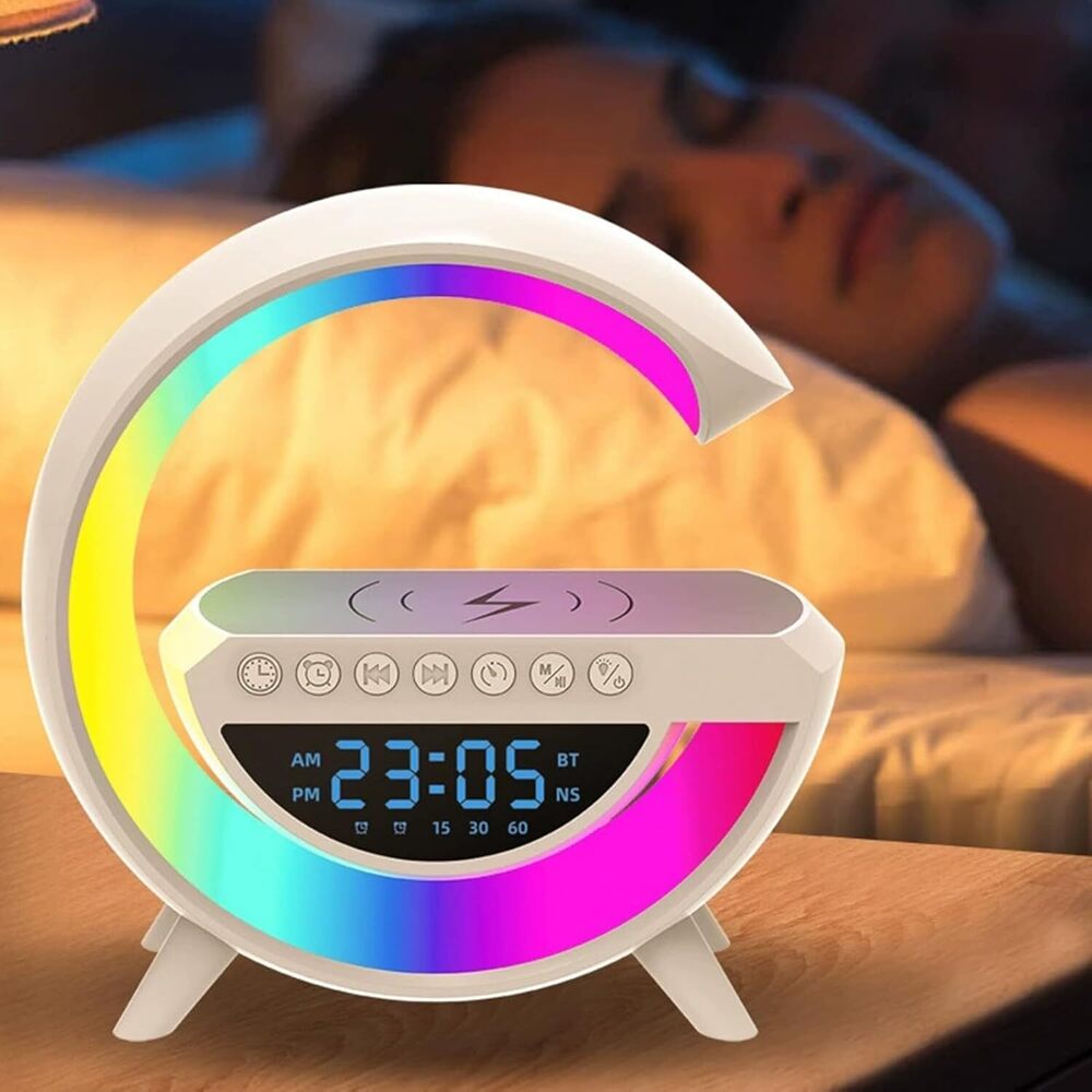 G Lamp Speaker - 3-in-1 Bluetooth Speaker With Fast Wireless Chargig