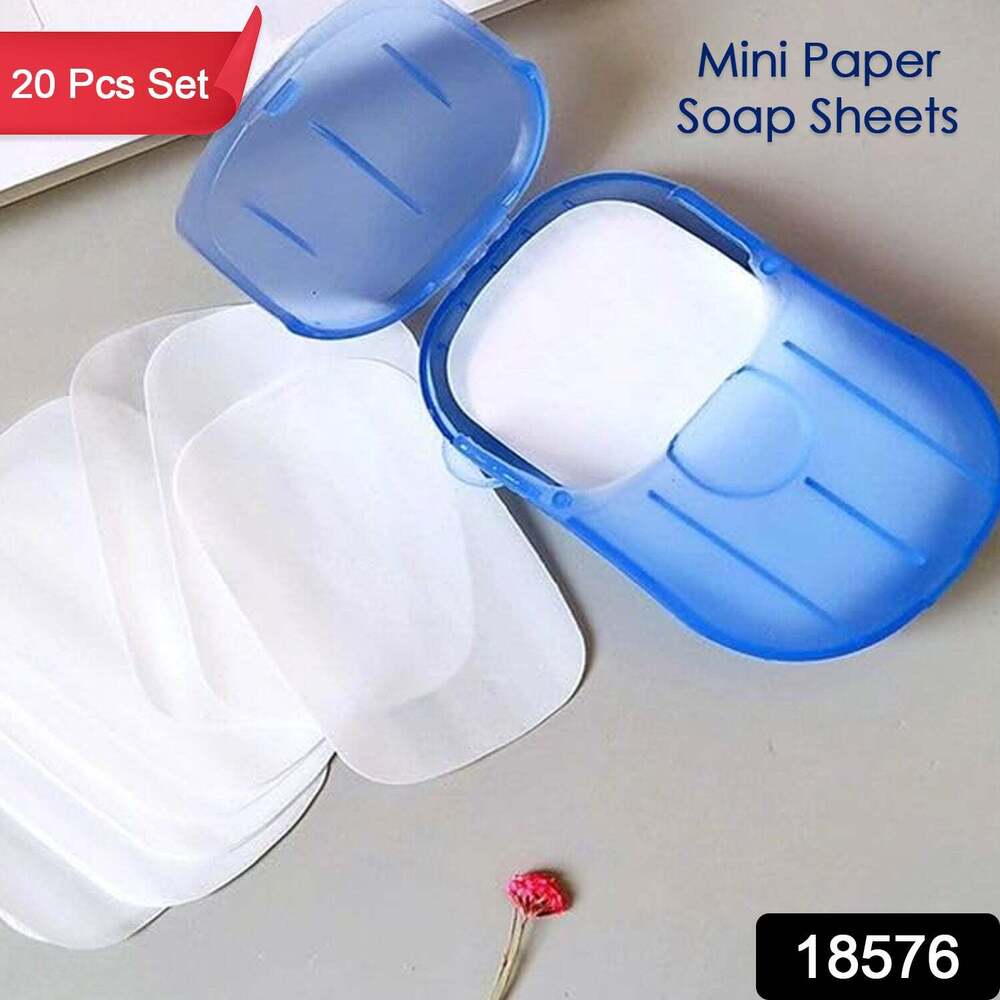 Portable Easy Carry Travel Paper Soap Sheet with Mini Boxs