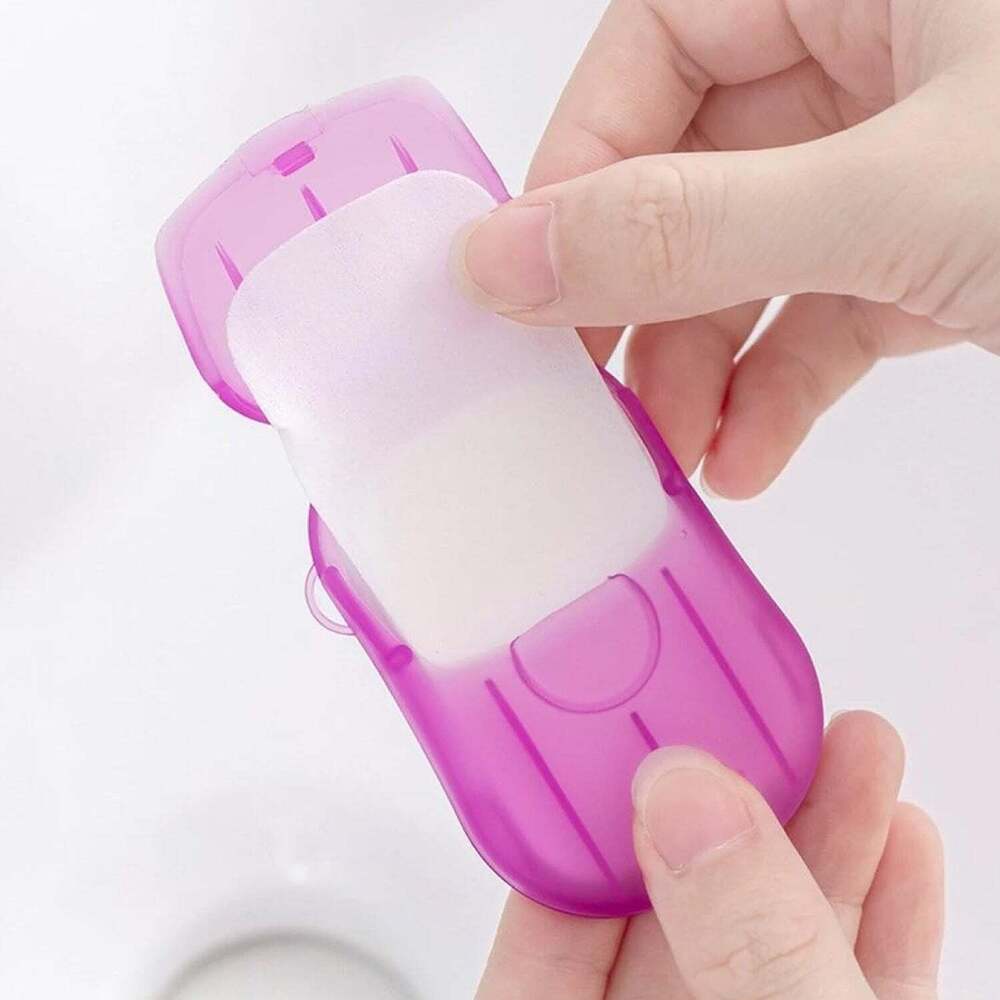 Portable Easy Carry Travel Paper Soap Sheet with Mini Boxs