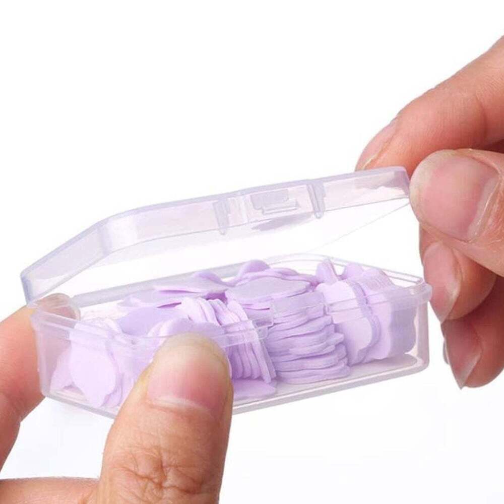 Mini Portable Travel Soap Paper Sheets Flower Shapes