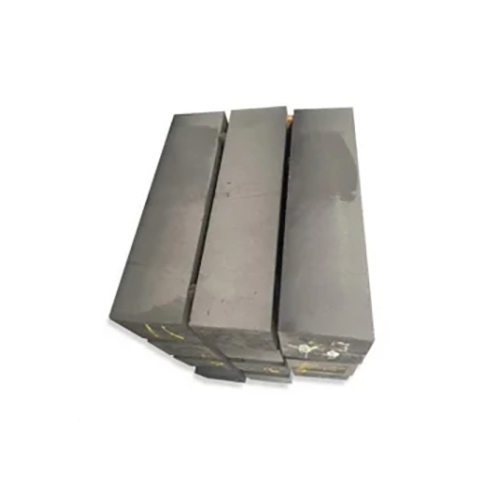 High Density Isostatic Graphite Block - Graphite Material, 40x40x40 Mm Size, Light Grey Color | Strong & Durable For Industrial Applications