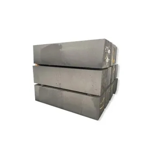 High Density Isostatic Graphite Block - Graphite Material, 40x40x40 Mm Size, Light Grey Color | Strong & Durable For Industrial Applications