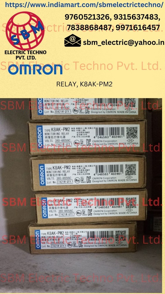OMRON MONITORING RELAY,K8AK-PM2