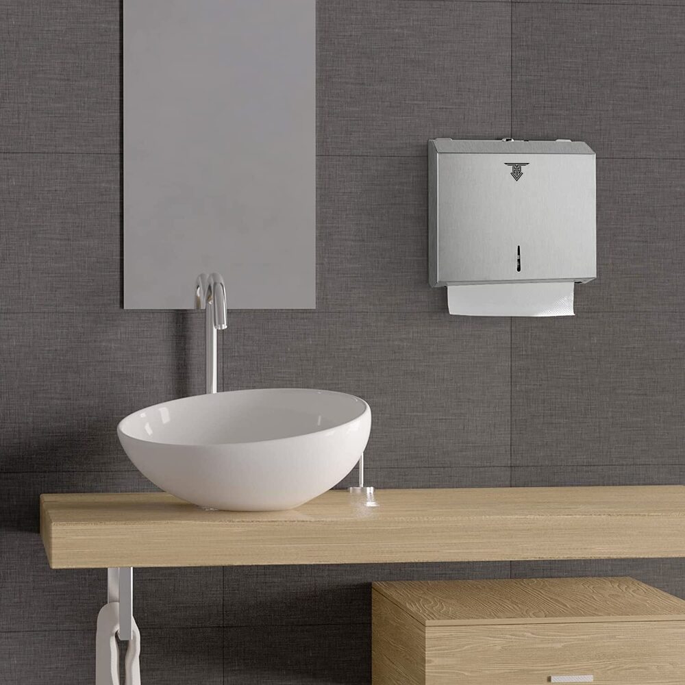 SS Small Tissue Paper Dispenser
