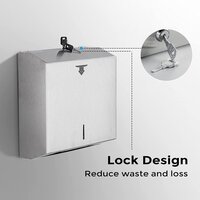 SS Small Tissue Paper Dispenser