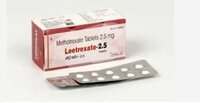 Leetrexate Tablets 2.5mg - Methotrexate, Yellow, Round Oral Tablets | Anti-cancer, Immunosuppressant, Dmard, 100 Tablets In Blister Strips