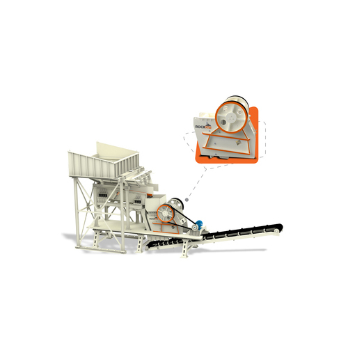Jaw Crusher - Material: Mild Steel