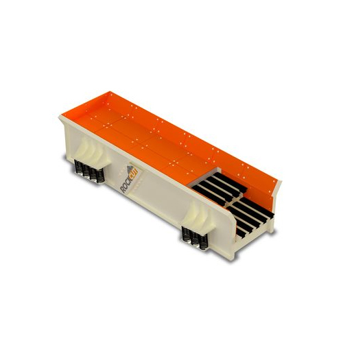 Grizzly Feeder - Mild Steel, 220V Semi-Automatic High-Duty Feeding Device | 5-Year Warranty, Ideal for Mining and Quarrying