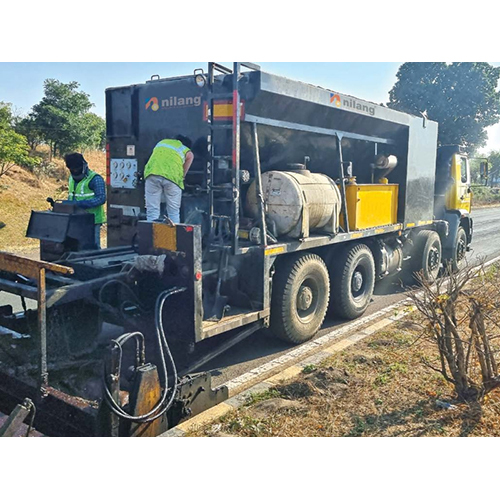 औद्योगिक ठंडा एश्फाल्ट स्लरी पावेर माइक्रोसर्फेसिंग मशीन