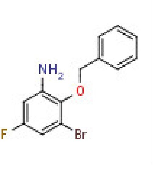 2-(Benzyloxy)-3-bromo-5- fluoroaniline