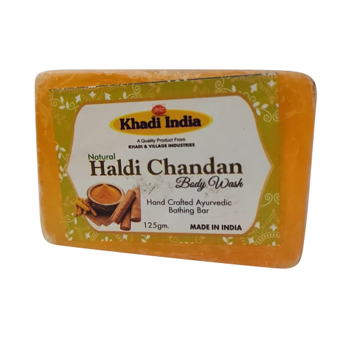 125g Natural Haldi Chandan Body Wash Bathing Bar