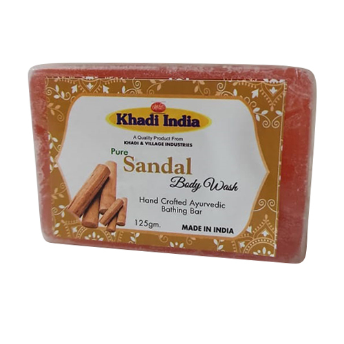 125g Pure Sandal Body Wash Bathing Bar