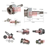 Automotive Drive Bendix - Color: Silver-grey