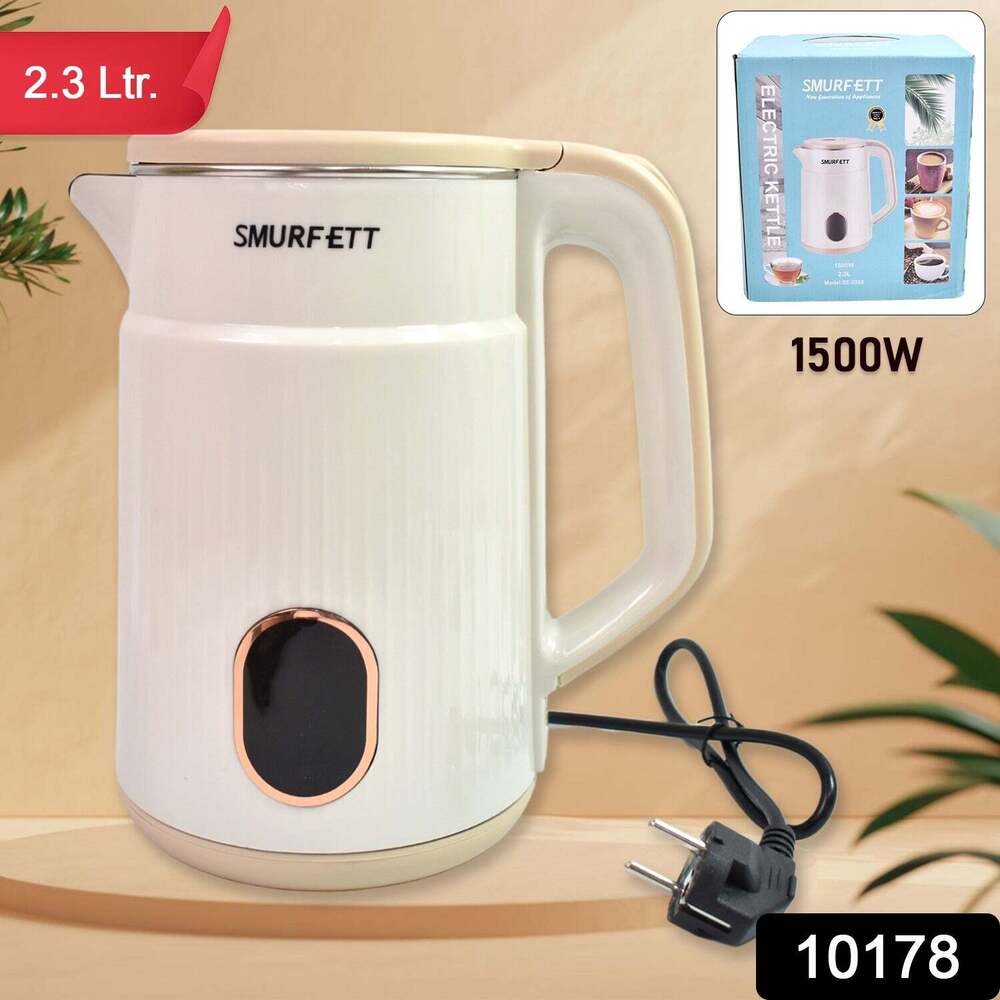 Double Wall Stainless Steel Electric Cordless Tea Kettles