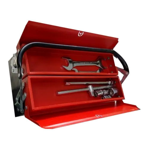 Iron Tool Box - Color: Red