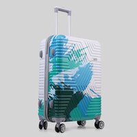 24inch Fly Green Blue Color kandel London Printed Suit Case