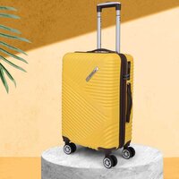 20inch Milan Yellow Trolley Bag