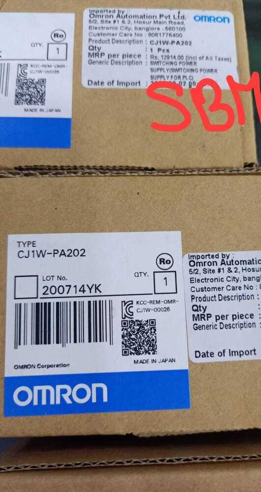 OMRON PLC,CJ1W-PA202