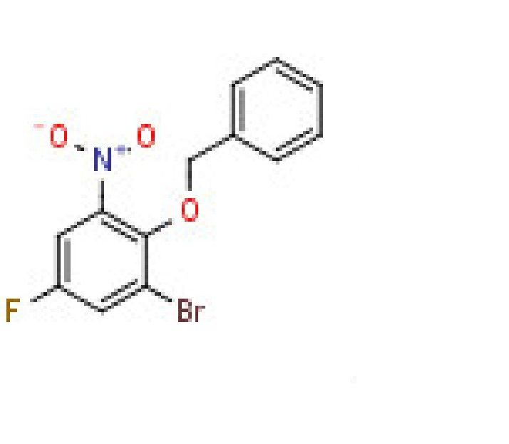 2-(Benzyloxy)-1-bromo-5-fluoro -3-nitrobenzene