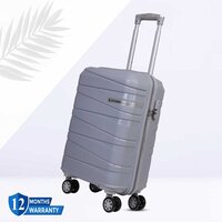 NKT 20inch Grey Trolley Bag