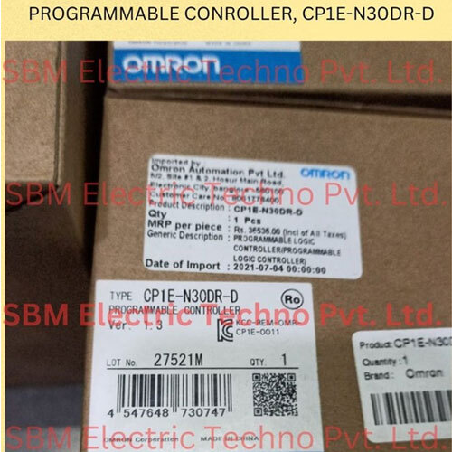 Omron Programmable Controller,cp1e-n30dr-d