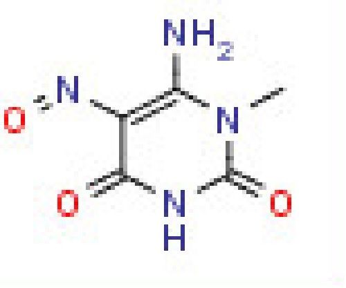 6-Amino-1-methyl-5- nitrosouracil