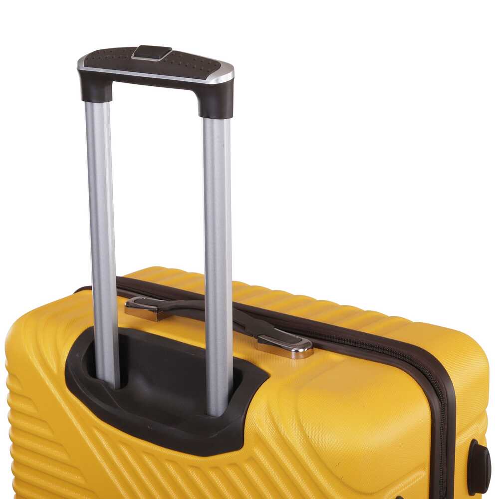 24inch Milan Yellow Trolley Bag