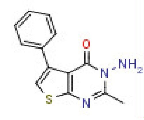 3-Amino-2-methyl-5-phenyl-3h-thieno [2,3-d]pyrimidin-4-one