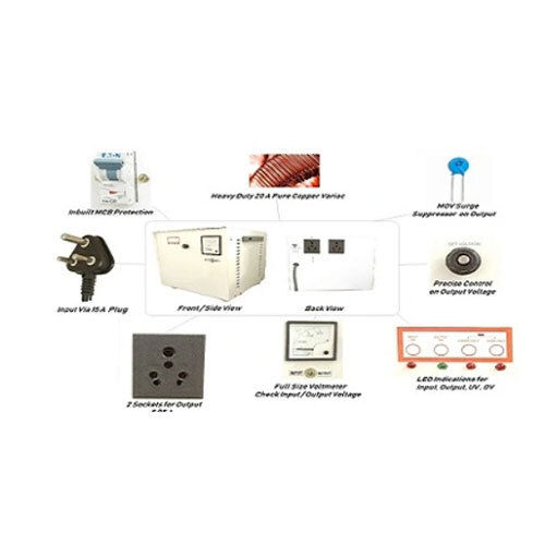 Single Phase Stabilizers - Warranty: Yes