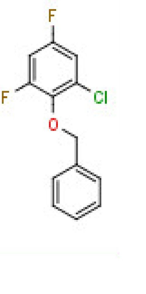 2-(benzyloxy)-1-chloro-3,5- difluorobenzene