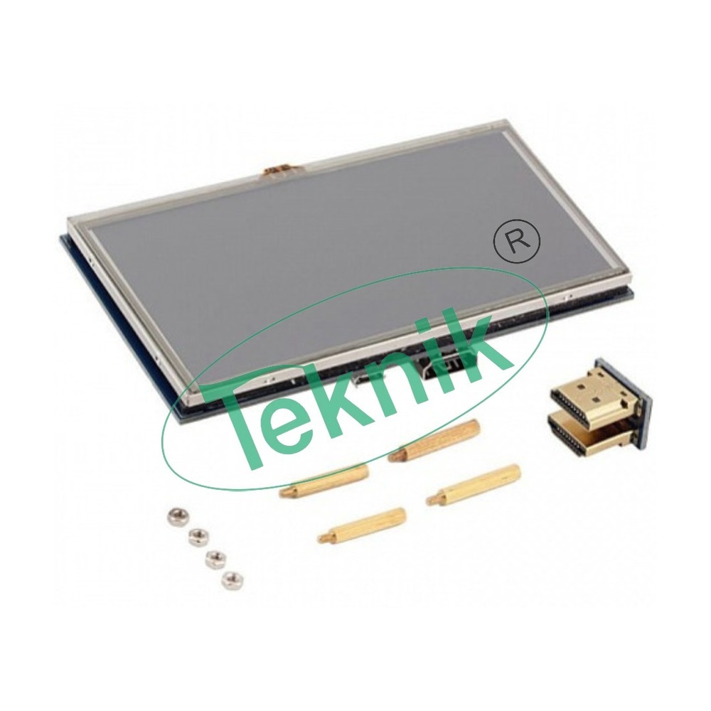 Vincilab Interface - 5 Inch Color Touch Screen, 800x480 Pixels | 1 Mhz Acquisition Frequency, Usb/wi-fi/bluetooth Communication, 12-bit Resolution, Compatible With Vernier Bt Sensors