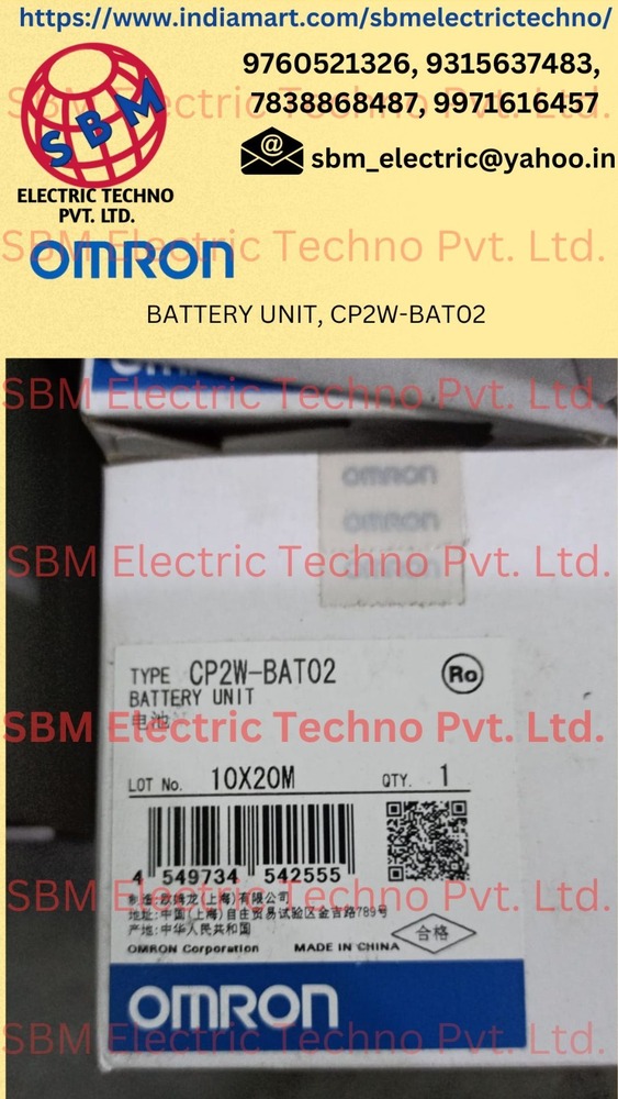 OMRON PLC , CP2W-BAT02, CP2W-CIFD1, CP2W-CIFD2