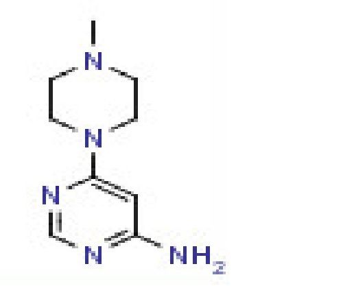 4-Amino-6-(4-methyl-1-piperazinyl) pyrimidine