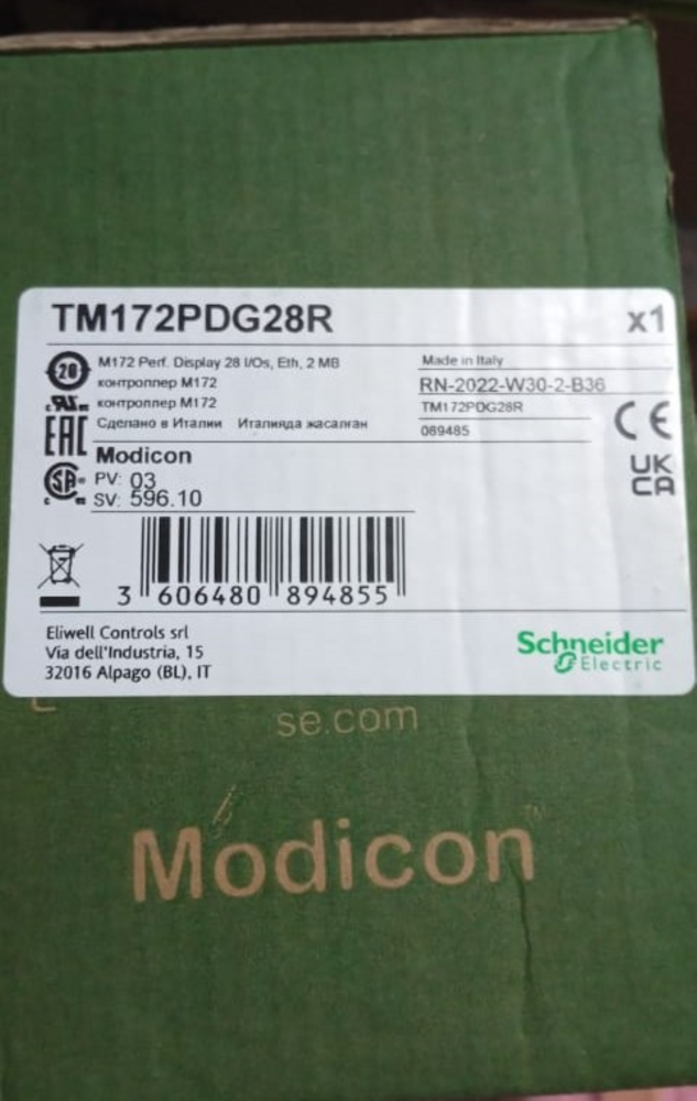 Controller, Modicon M171/M172/M173 TM172PDG28R