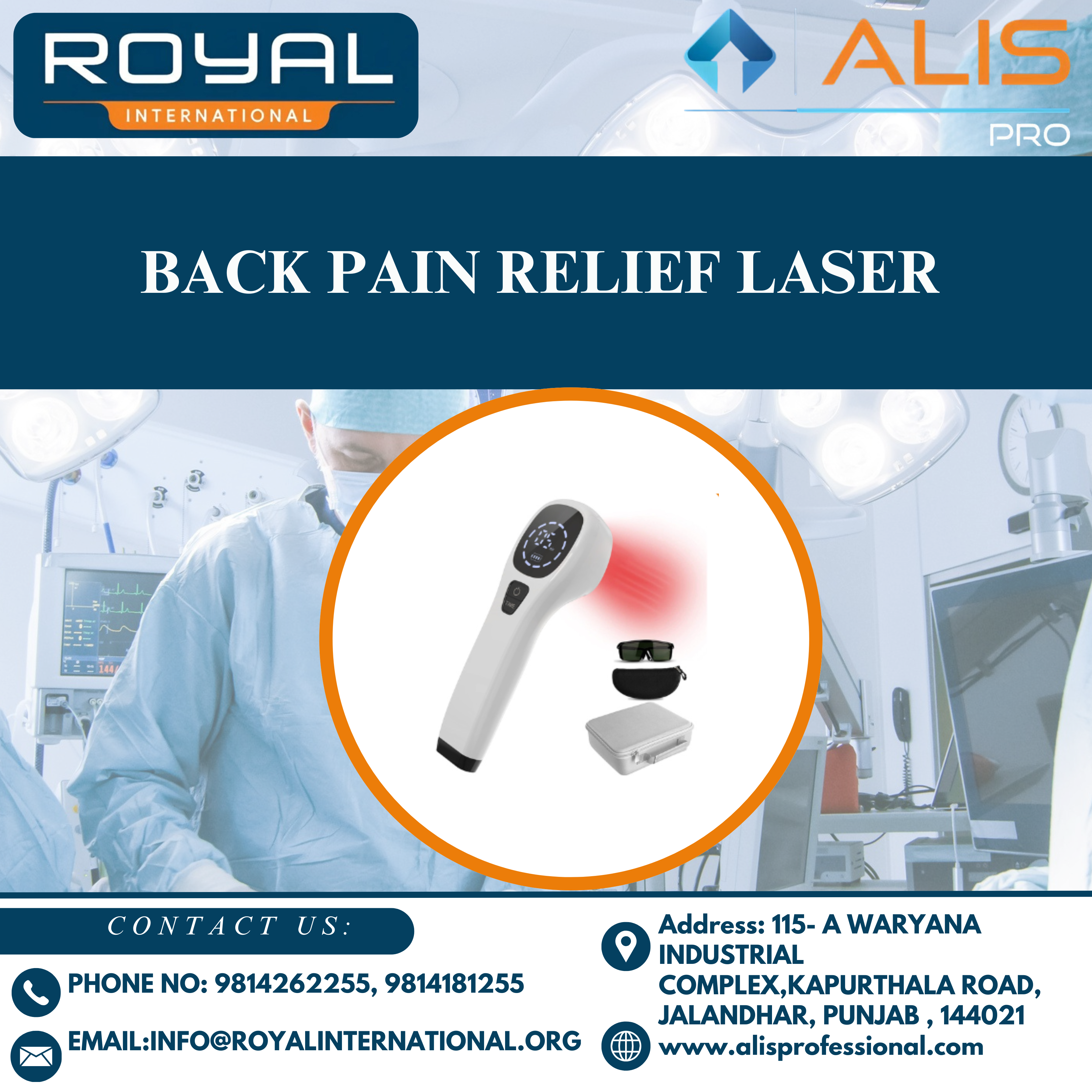 Back Pain Relief Laser