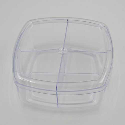 Cp 275 Pt Storage Container - Polypropylene & Polyethylene, 12x12x28 Cm, Transparent Color, Eco-friendly, Attractive Designer Style