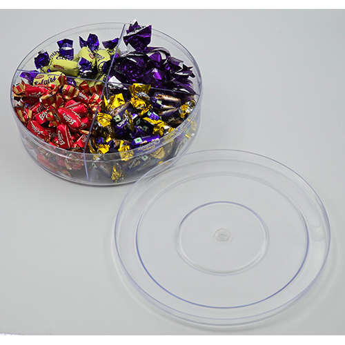 Cp 750 Pt Partition Container - Color: Transparent
