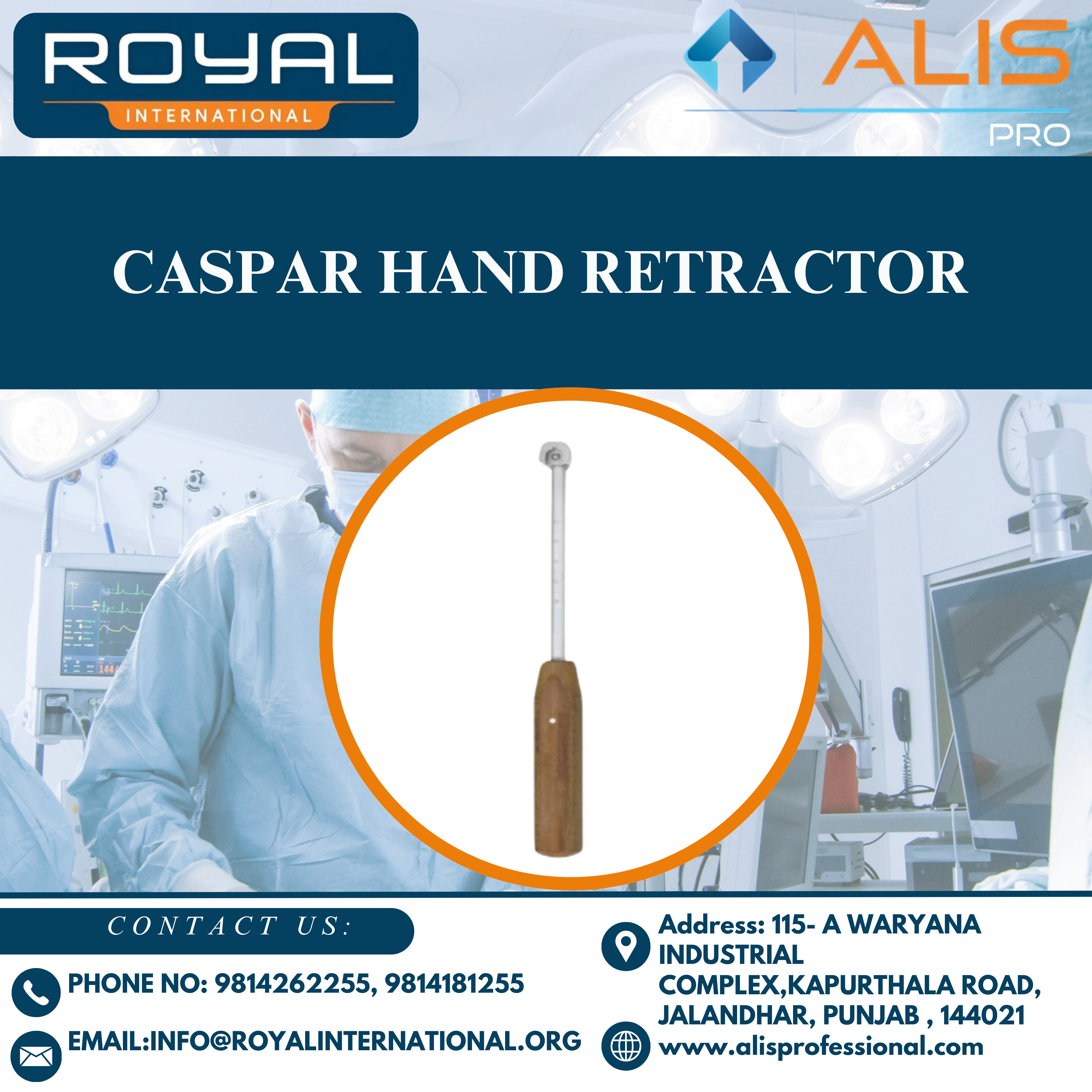 Caspar Hand Retractor