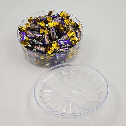 Cp Flower Small Storage Box - High-quality Polypropylene, 28x6.6x15.5 Cm | Charming Floral Design, Versatile For Chocolates And Treats