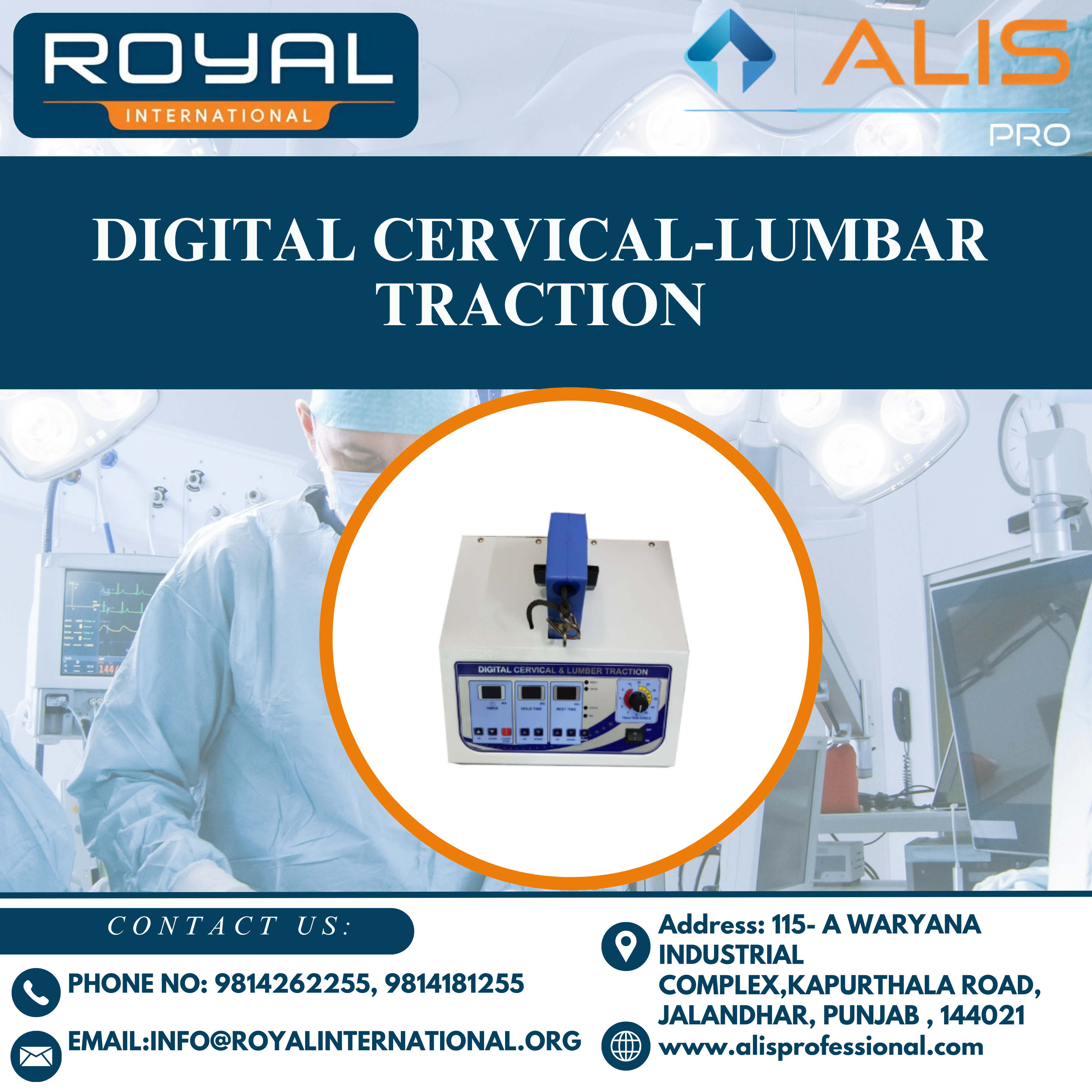 Digital Cervical-Lumbar Traction