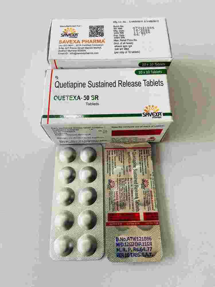 QUETIAPINE TABLETS 50mg