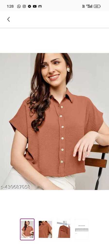 Ladies Shirts - Color: As Per Image