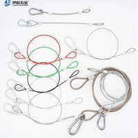 Carabiner Hook Wire Rope Assembly With Loop - Application: Industry