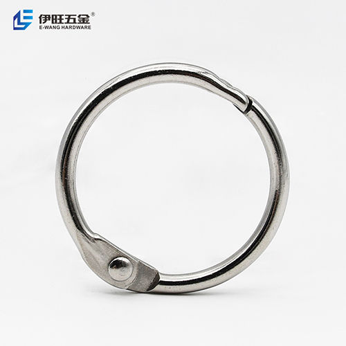 Stainless Steel 304 Notebook Loose Leaf Binder Book Rings - Feature: Size And Color Customized