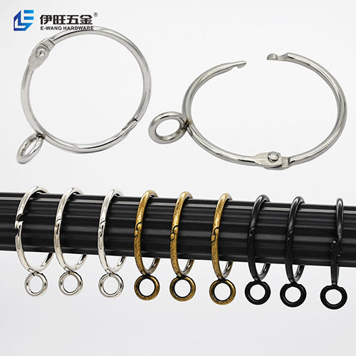 Movable Curtain Rings With Eyelet - Feature: High Quality