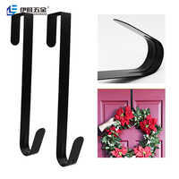 380mm Christmas Wreath Ornament Metal Door Hooks