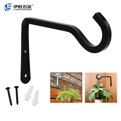 Metal Black Outdoor Decorative Wall Hanging Brackets Wall Hooks - Feature: High Quality